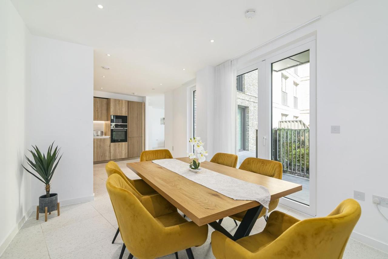 Luxury Spacious Flat With Communal Gardens And Parking Londres Exterior foto