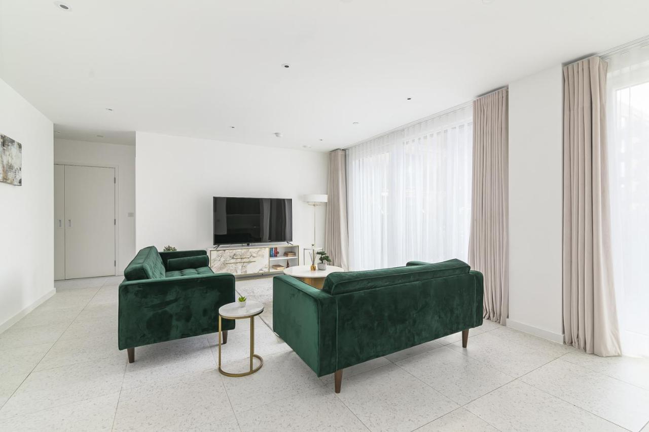Luxury Spacious Flat With Communal Gardens And Parking Londres Exterior foto